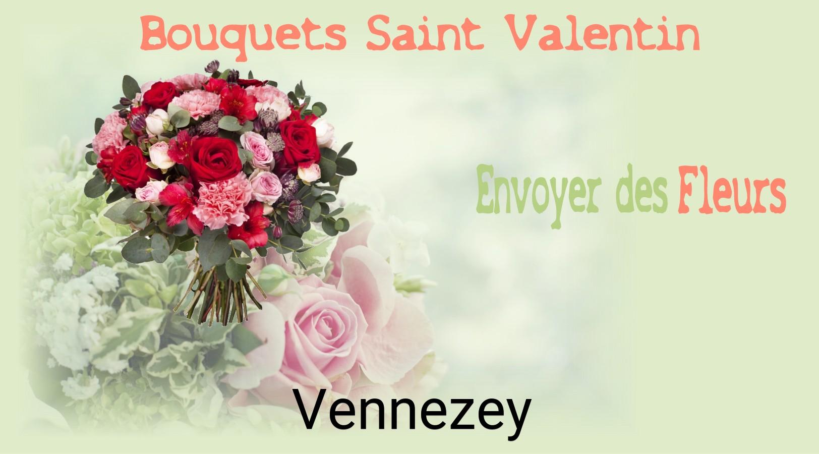 Roses de Saint-Valentin livrées à Vennezey